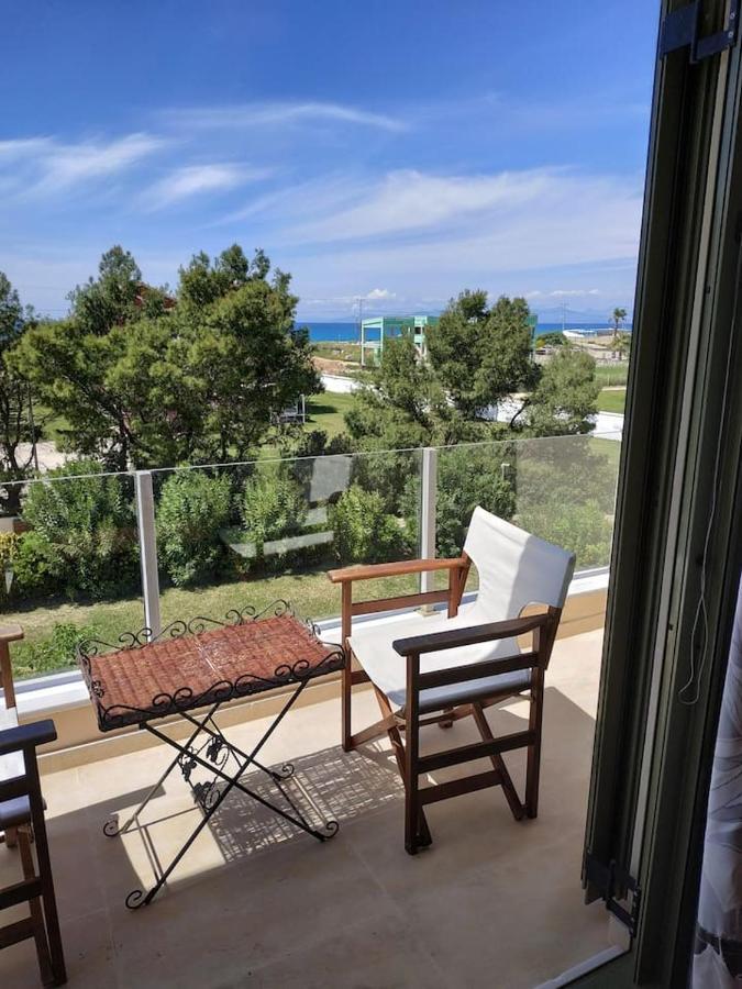 Beachfront Villa Galazio Lefkada City Exterior photo